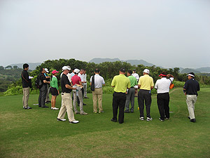 コースレーティング実地研修風景