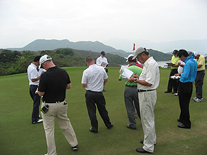 コースレーティング実地研修風景